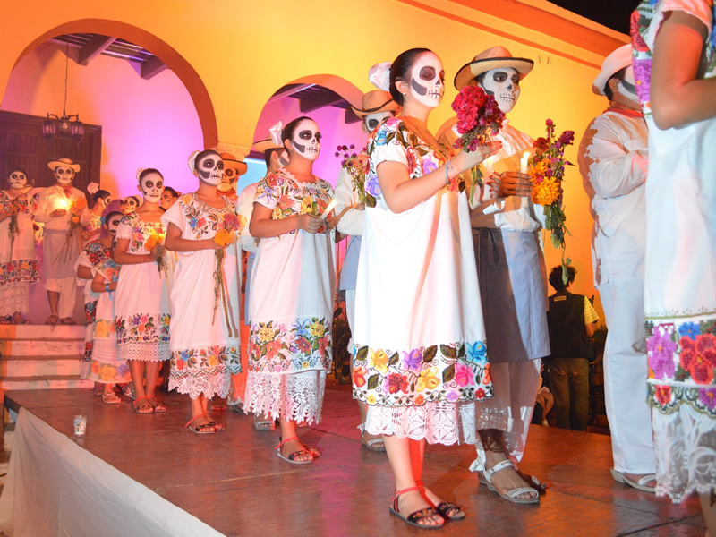 Xochila evento Noche de Muertos